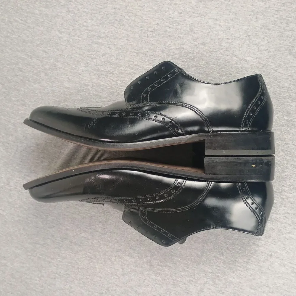 Florsheim Brookside‎ Wingtip Oxford Men's 10.5 Genuine Leather Sleek Dress Shoe